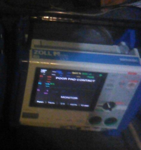 Zoll 200 joulesmax biphasic ecg ce 0197 m series defib patient monitor for sale