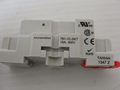 Automation Direct 781-1C-SKT Relay Socket (1 Lot of 4)