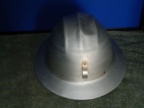 Vintage E D Bullard Aluminum Hard Boiled Hat Jack Steelworker, Lumberjack