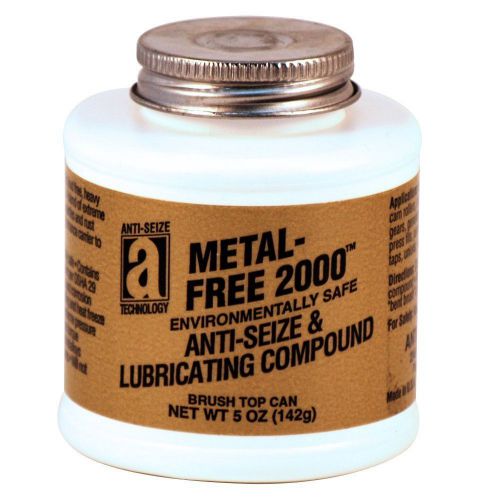 METAL-FREE 2000 20005 Non-Metallic Environmentally Safe Anti-Seize Compound.