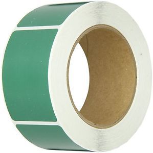 Tape Logic DL630D Inventory Rectangle Label 3&#034; Length x 2&#034; Width Green (Roll ...
