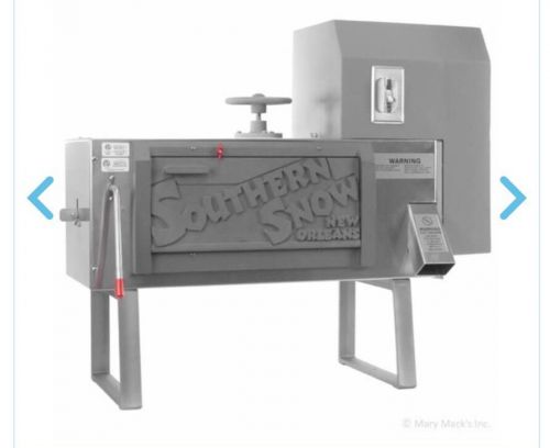 Southern Snow Shaved Block Ice Machine, SnoBall Maker 120 Volt 3/4 HP Motor