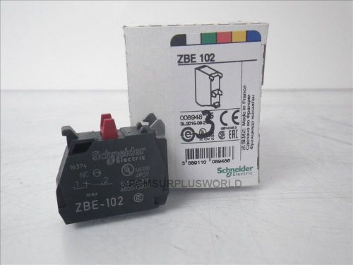 ZBE 102 ZBE102 Schneider Electric switch contact block 10A (New)