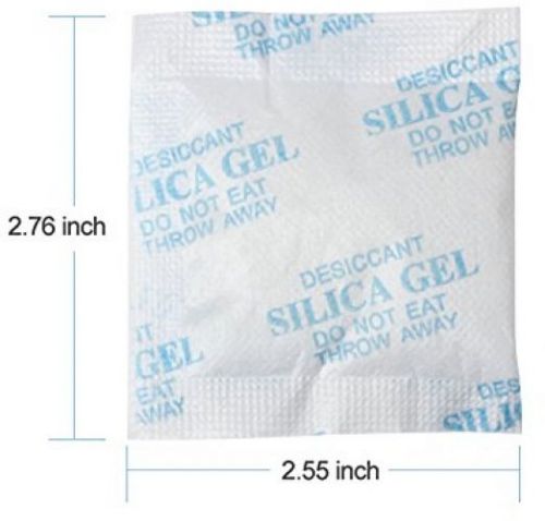 EWing 10 Gram Silica Gel Packs (100 Packets) Desiccants Dehumidifiers Packets /