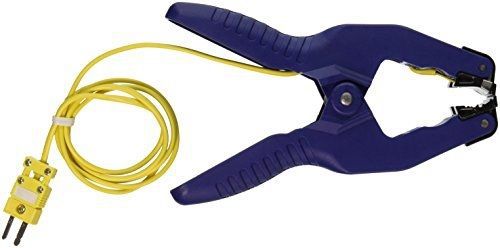 Fieldpiece atc2 large pipe-clamp thermocouple 3/8&#034; to 2 1/4&#034; for air for sale