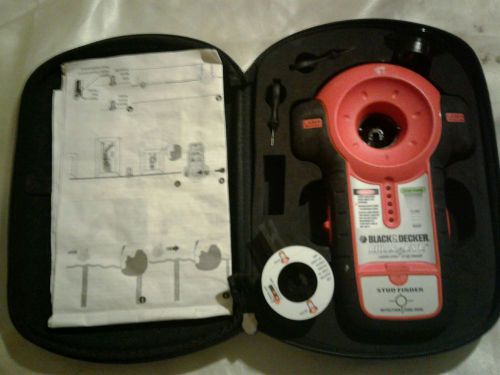 black &amp; decker bulls eye laser level and stud finder