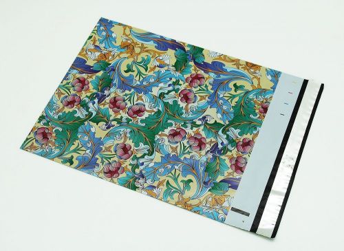 500 14.5x19 paisley designer poly mailers envelopes boutique custom bags for sale