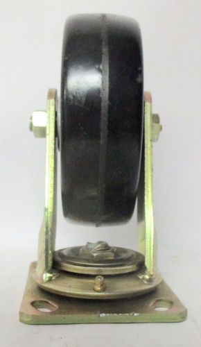 Swivel casters - 6&#034; x 2&#034; - phenolic wheel - 1200 lb. cap. ***nos never used*** for sale