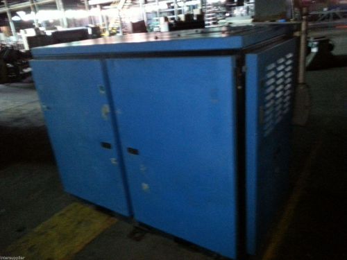 Kobelco knw 0-c/h 75hp oil freetwo stage rotary screw air compressor *can ship* for sale