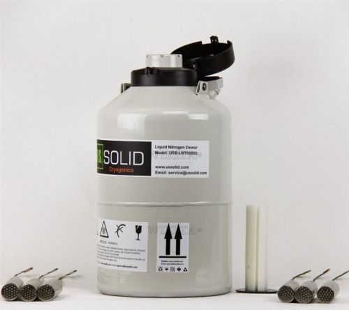 Cryogenic container 6l liquid nitrogen tank storage dewar 6pcs pails c for sale