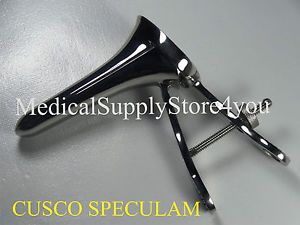 CUSCO VAGINAL SPECULUM WITH CENTER SCREW GYENACOLOGY INSTRUMENTS FREE SHIPPING