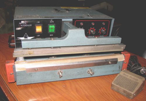 Aie impulse autosealer - model aie-305ai - 14&#034; used sealing machine - good shape for sale