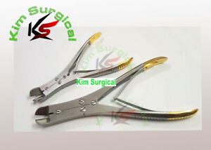 Tc wire Cutter Double Action 7&#034; &amp; 9&#034; set of 2 Pcs. Surgical instruments