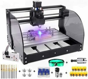 Upgrade Version CNC 3018 Pro-M Engraving Machine with 3000mW 3W Module 3 Axis 2