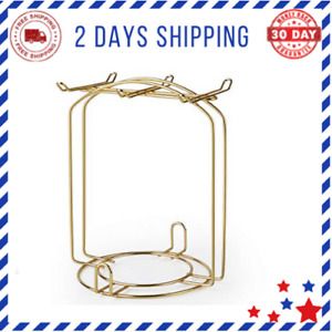 Stainless Steel Wire Rack Display Stand Service for Tea Cups Bracket Easy To Use