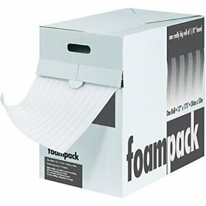 Aviditi Polyethylene Air Foam Dispenser Pack 350&#039; L x 24&#034; W 1/16&#034; Thick White...