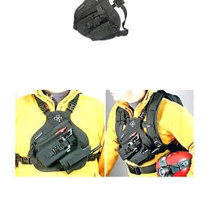 Coaxsher Radio Chest Harness Rig for 2 Way Radio, GPS and Hand Held Electroni...