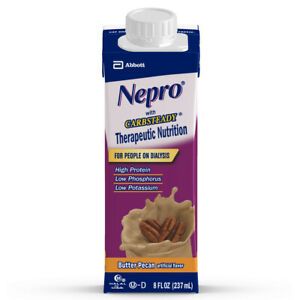 Nepro Nutrition Shake for People on Dialysis,19g Protein, 420 Calories, 8 Fl Oz