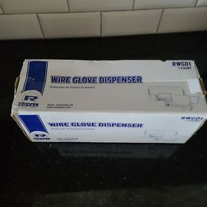 Royal Metal Wire Wall Mount Glove Dispenser Single Glove Box Holder New in Box