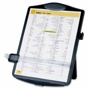 Business Source Easel Document Holders, Adjustable, 10&#034;x2&#034;x14&#034;, Black (BSN38950)