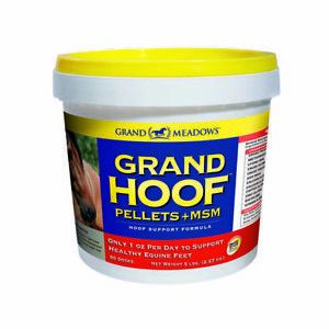 GRAND MEADOWS NUTRITIONAL PROD GRAND HOOF PLTS+MSM &amp; 10LB HOOFPELL10