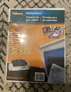 Fellowes Thermal Binding System Covers, 30 Sheet Capacity, 10 Covers (FEL52220)