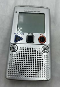 Olympus Note Corder DP-201 Digital Handheld Voice Recorder and Player tested