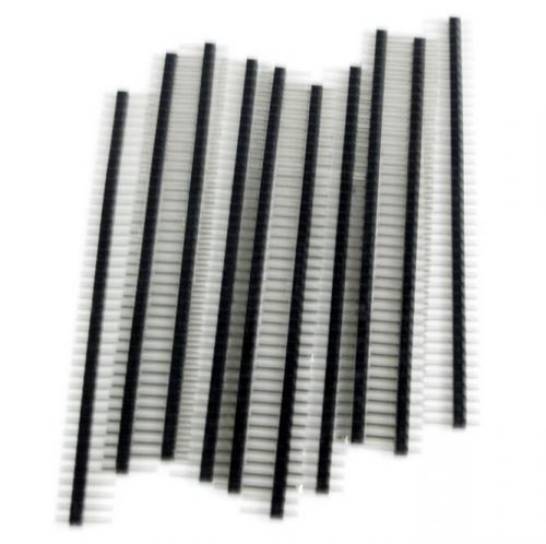 40 pin 1x40 male 2.54 breakable pin header 10pcs for sale