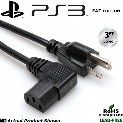 Sony Playstation 3 (PS3) &#039;Fat Edition&#039; 3FT Premium Power Cord