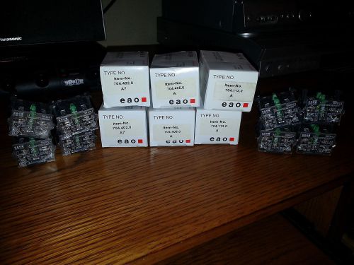 Lot of 14 EAO Switches, switching elements BRAND NEW