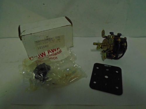 NOS NEW ELECTROSWITCH  SERIES 101 ROTARY SWITCH 10108C 0301 NIB