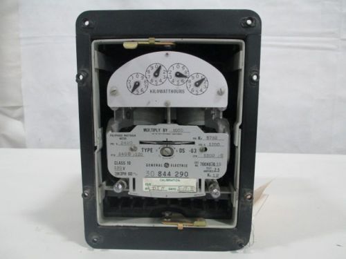 Ge 700x63g15 polyphase watthour 2400v 120v 1200/5a type ds-63 meter d219171 for sale