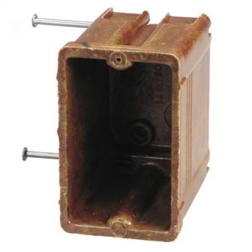 Phenolic Nail On Switch Box 1 Gang 2000 THOMAS AND BETTS Outlet Boxes 2000