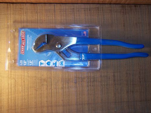 New channellock 420 9 1/2&#034; plier 1.5&#034; capacity made in the usa for plumbing/home for sale