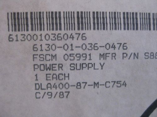 US Military supply Power Supply Frost Magnetics aerospace parts New
