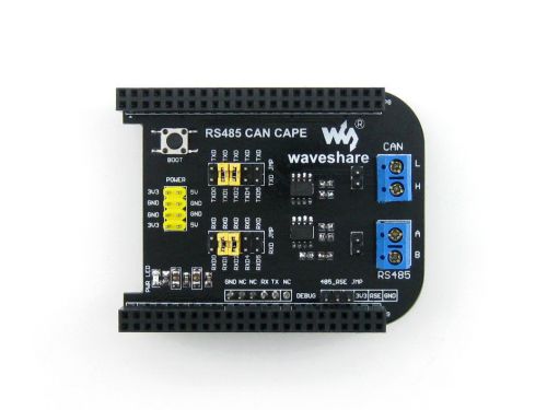 RS485 CAN CAPE Features RS485 CAN Interfaces for BB Black Expansion Connection