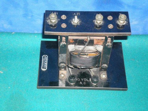 Vintage STANSI 6v 12v 18v VOLTAGE REGULATOR Selector Divider splitter 110v AC