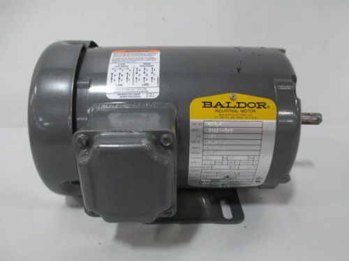 New baldor m3454 1/4hp 230/460v-ac 1725rpm 48 3ph electric motor d256460 for sale