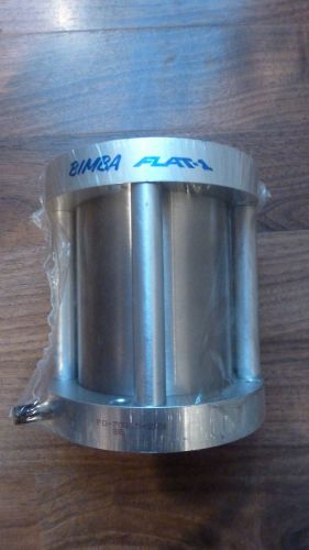 BIMBA FLAT-1 DBL ACTING FO-703.5-2RW CYL 3&#034; BORE 3 1/2&#034; STROKE *NEW* STAGE PROP