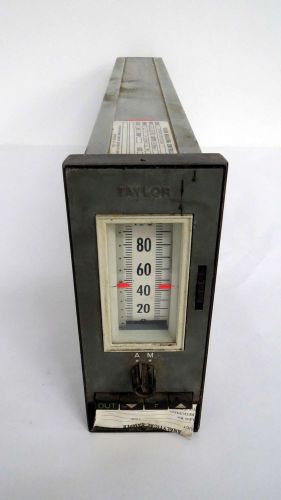 TAYLOR INSTRUMENT 1312RA10000-4569A INDICATING 10W 117V-AC CONTROLLER B471527