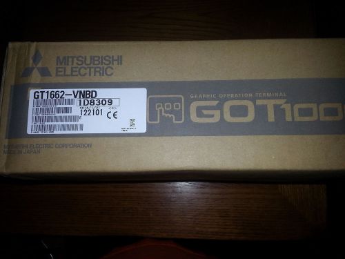 Mitsubishi GOT1000 GT1662-VNBD 8.4&#034; Touchscreen 24VDC BRAND NEW