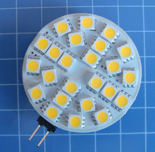 10pcs g4 3watt warm white 24-5050 smd led bulb lamps super bright ac/dc 12~24v for sale