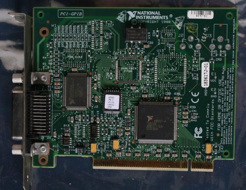 National instruments pci-gpib ieee 488.2 card 183617j-01 for sale