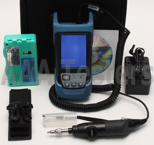 Exfo fip-400-p-dual fiber viewer &amp; corning viprobe fiberscope inspection fip-400 for sale