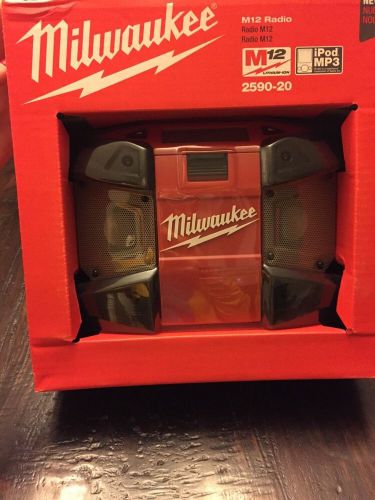 Milwaukee 2590-20 M12 Jobsite Radio *New in Packaging*