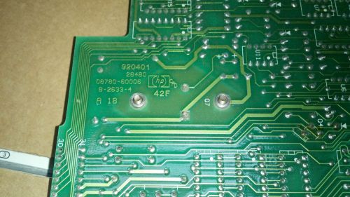 08780-60006  A18 PCB  for HP 8782A / HP8780A Vector Signal Generator