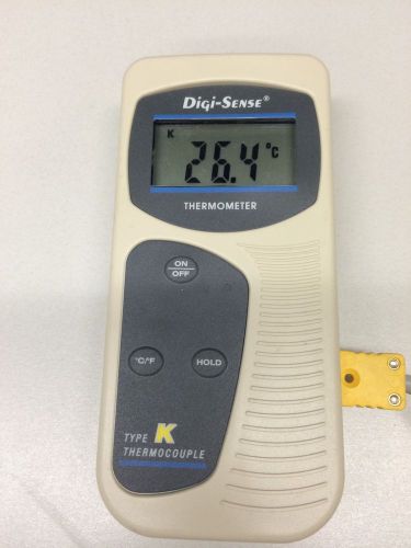 Used digi-sense type k thermometer type k and probe for sale