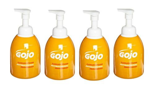 GOJO 5762-04 18 Oz. Luxury Foam Antibacterial Handwash (Case of 4)