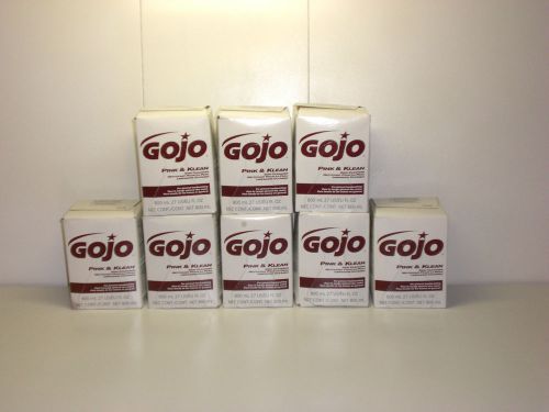 Lot of 8 Gojo Pink and Klean Skin Cleanser
