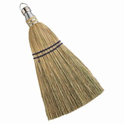 Anchor  whisk broom, corn fiber bristles, metal handle, 12 brooms (anr400wb) for sale